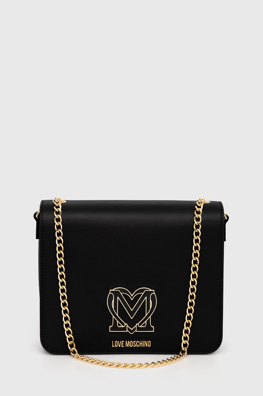 Love Moschino Torbica rjava barva - Pepit.si