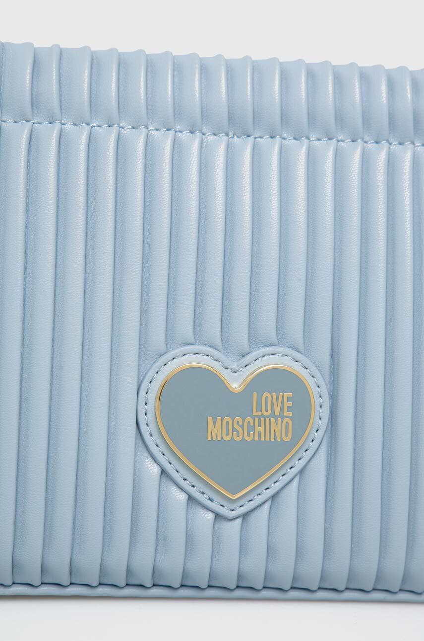 Love Moschino Torbica črna barva - Pepit.si