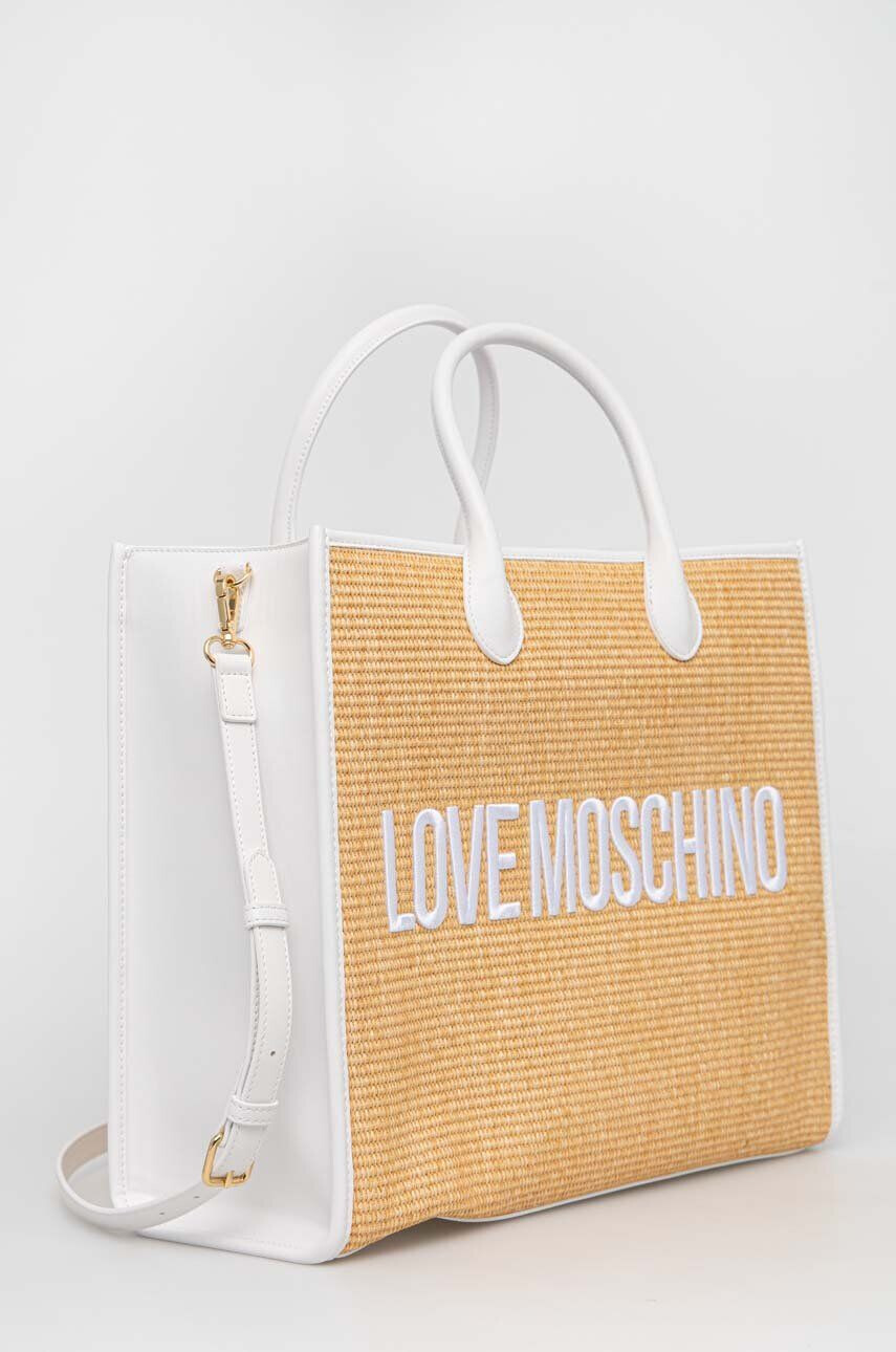 Love Moschino Torbica črna barva - Pepit.si