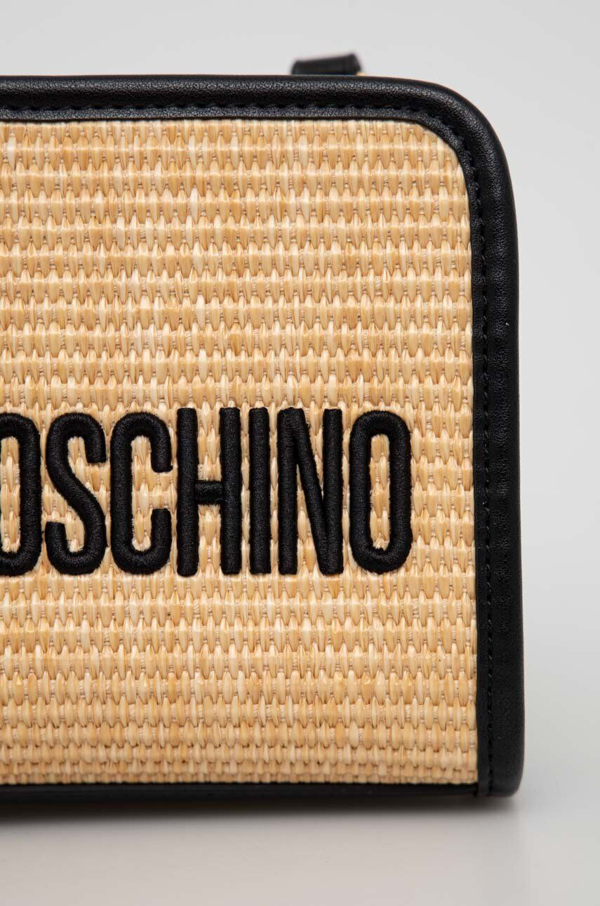 Love Moschino Torbica vijolična barva - Pepit.si