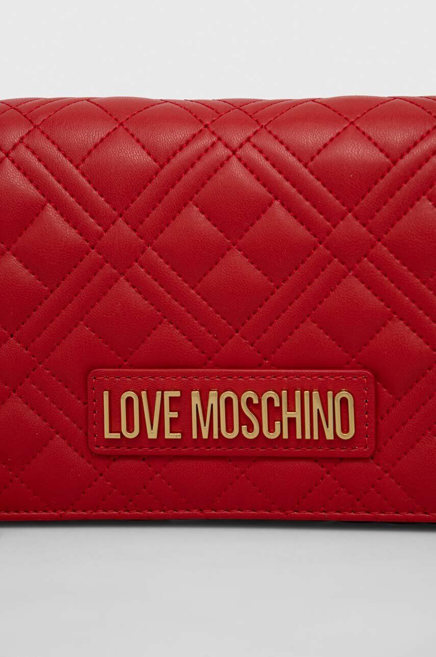 Love Moschino Torbica črna barva - Pepit.si