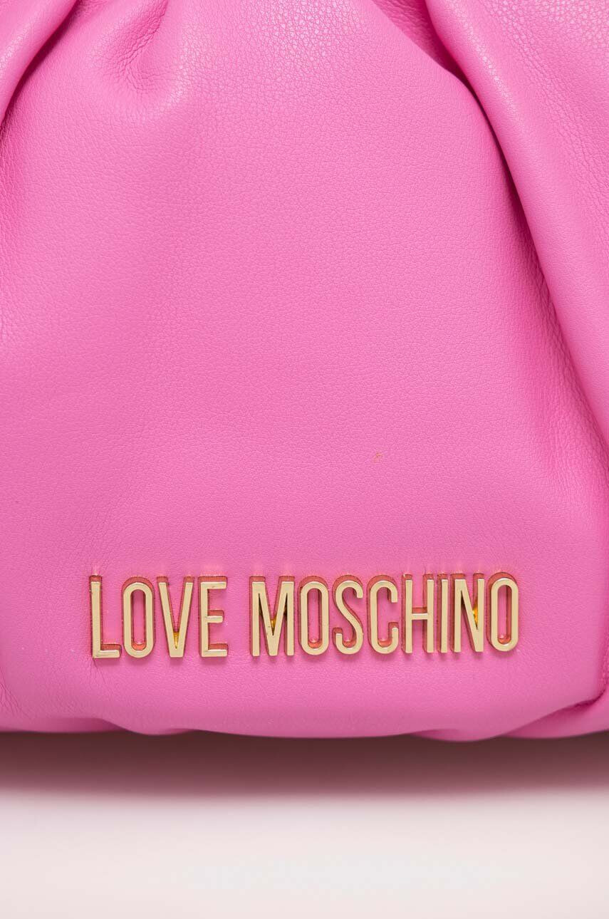 Love Moschino Torbica črna barva - Pepit.si