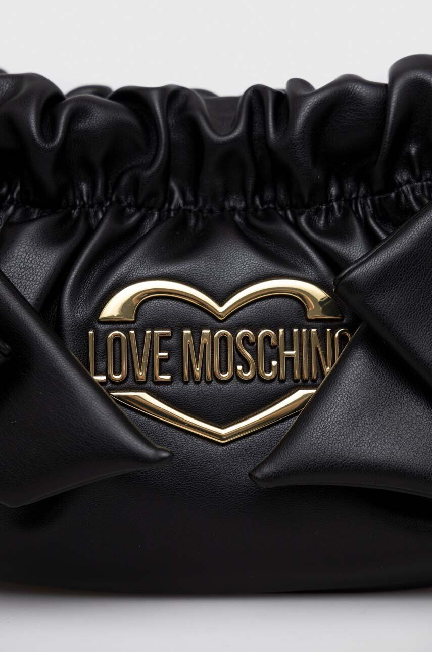 Love Moschino Torbica črna barva - Pepit.si