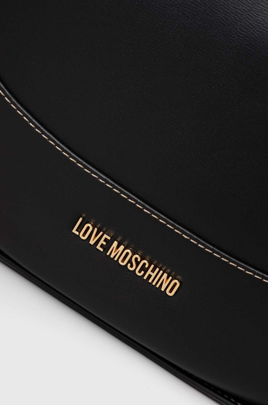 Love Moschino Torbica črna barva - Pepit.si