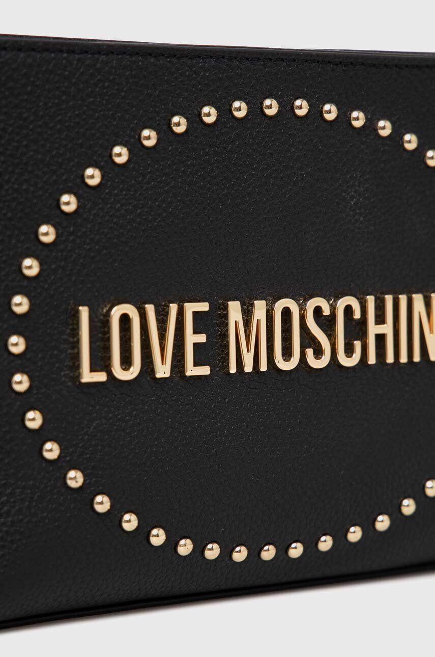 Love Moschino Torbica črna barva - Pepit.si