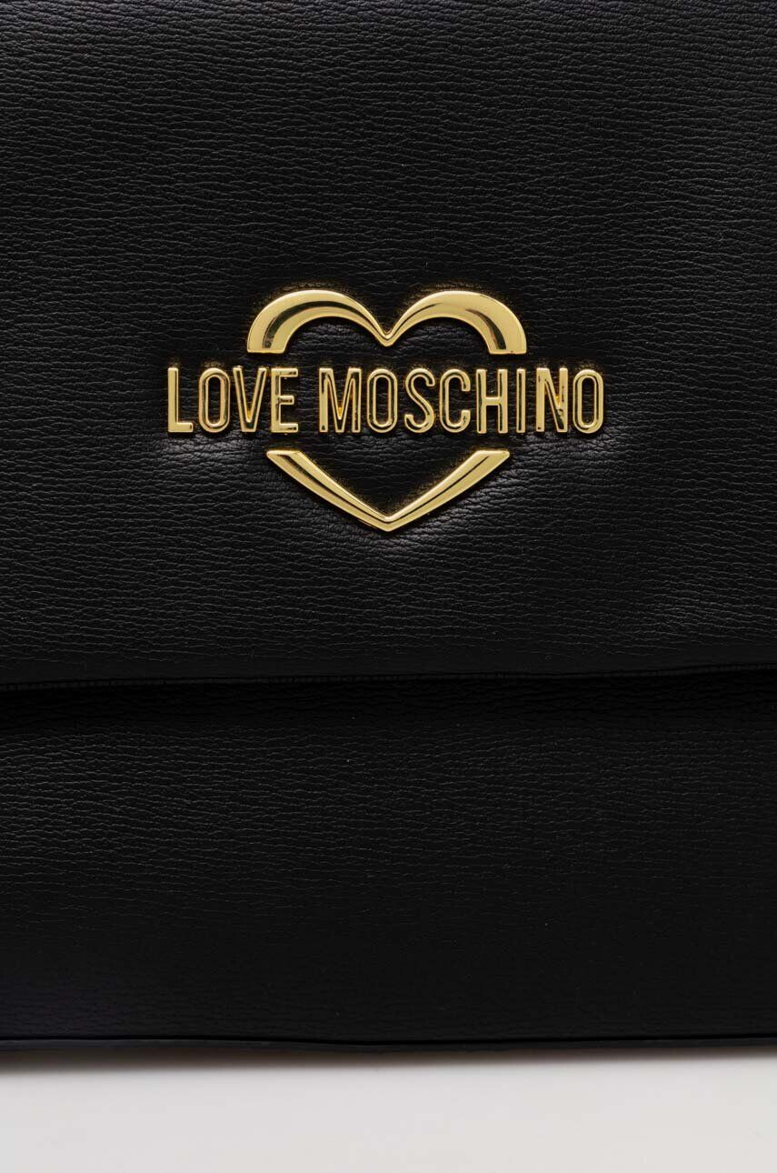 Love Moschino Torbica črna barva - Pepit.si