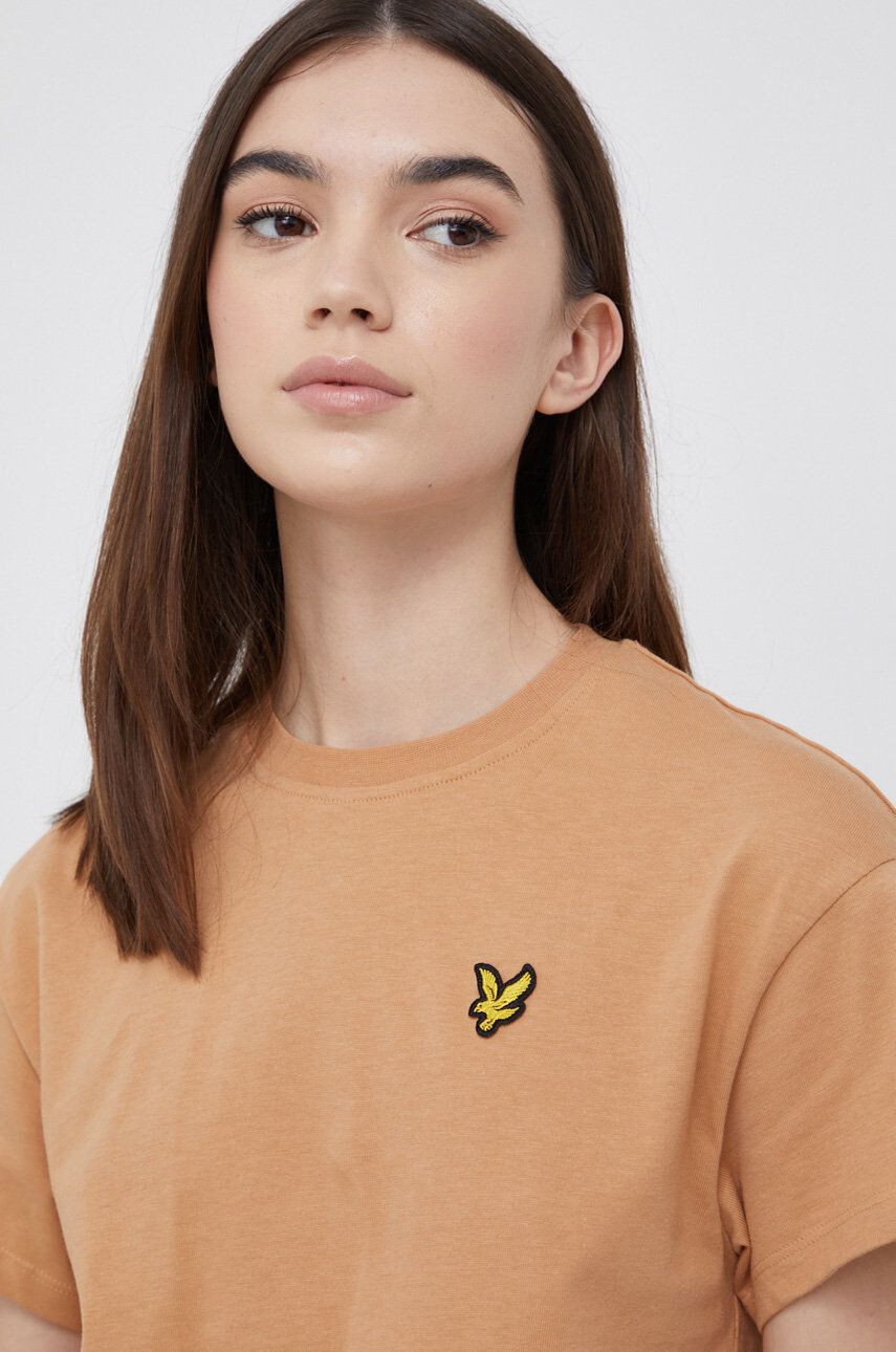 Lyle & Scott Bombažen t-shirt - Pepit.si