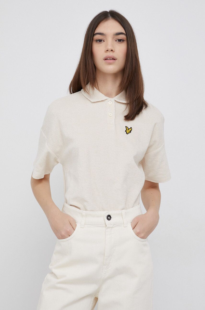 Lyle & Scott Bombažen t-shirt - Pepit.si