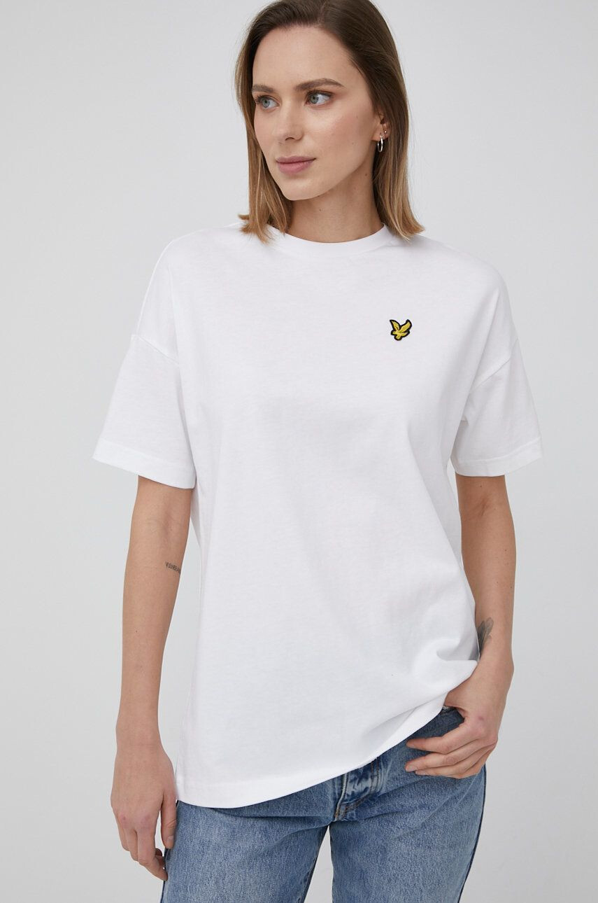 Lyle & Scott Bombažen t-shirt - Pepit.si