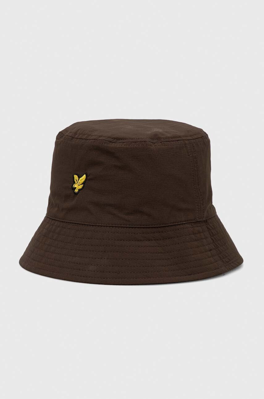 Lyle & Scott Dvostranski klobuk črna barva - Pepit.si