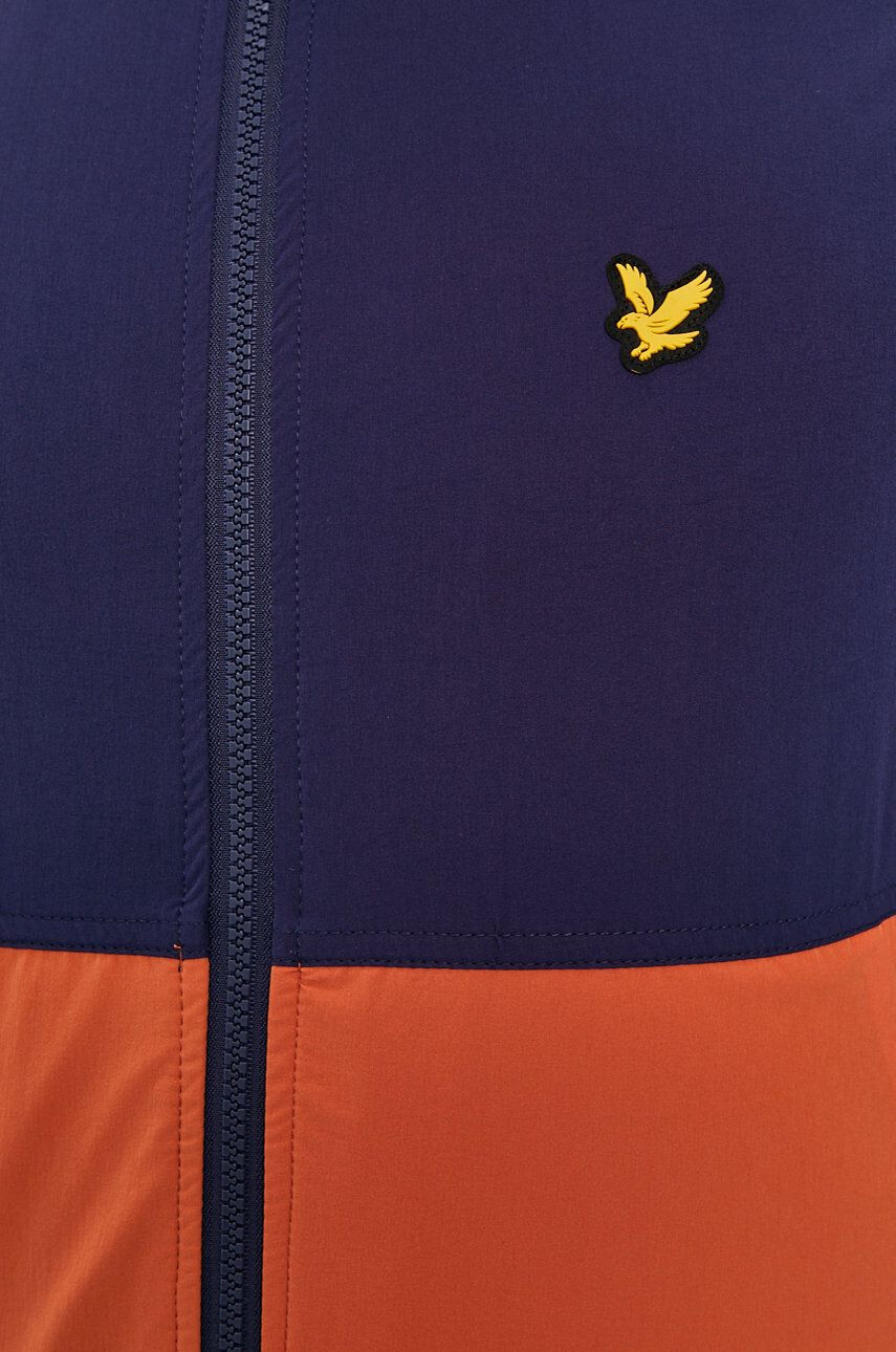 Lyle & Scott Jakna moška mornarsko modra barva - Pepit.si