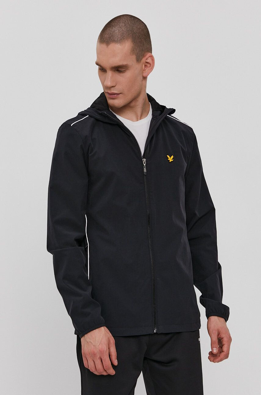 Lyle & Scott Jakna moška črna barva - Pepit.si