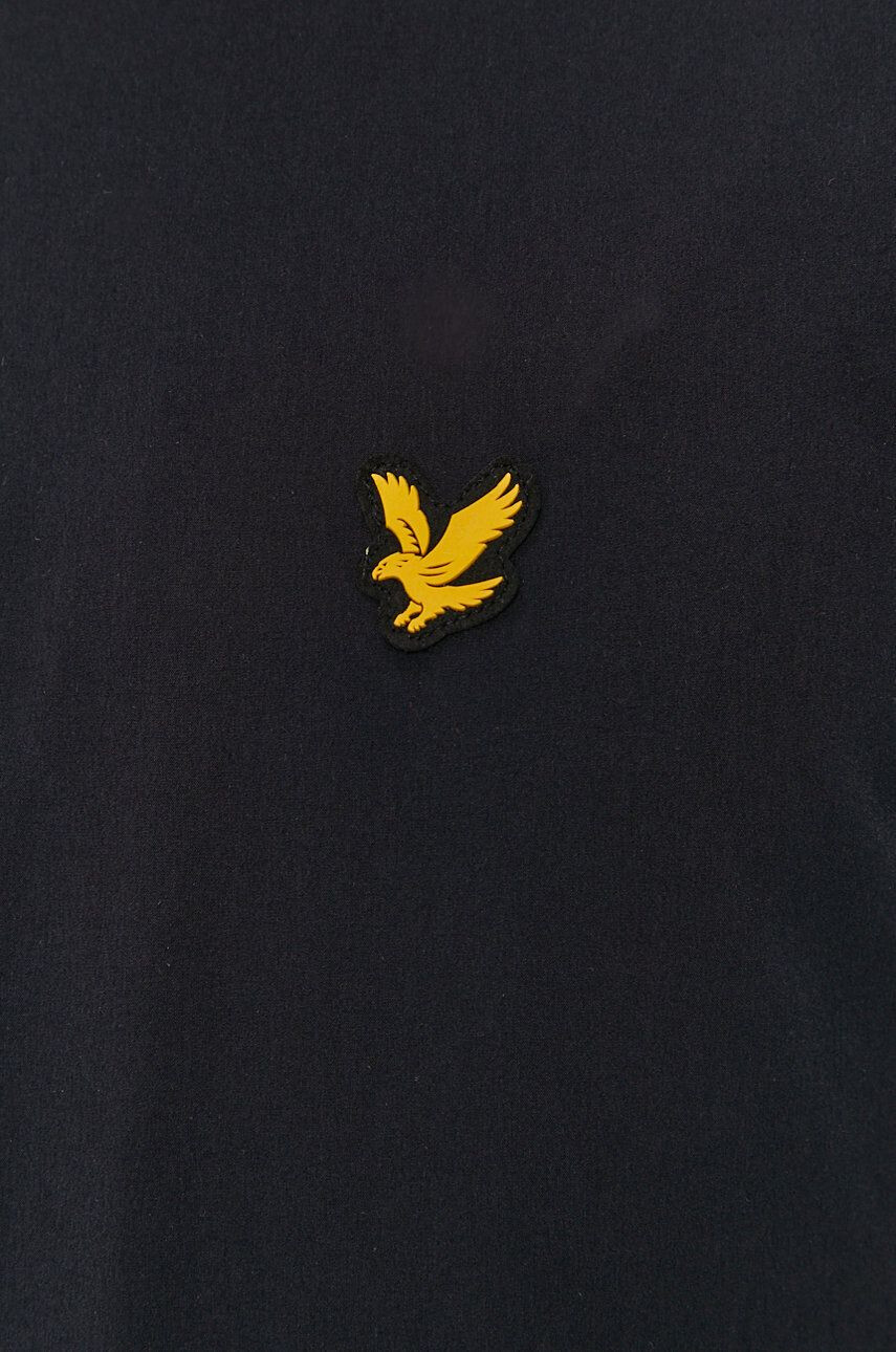 Lyle & Scott Jakna moška črna barva - Pepit.si