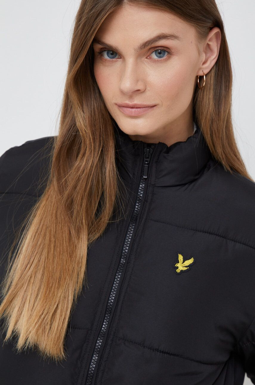 Lyle & Scott Jakna moška zelena barva - Pepit.si