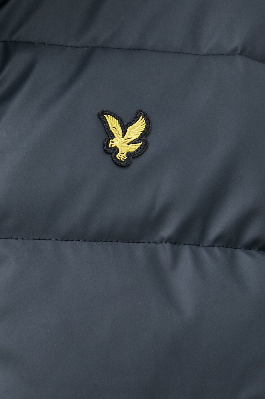 Lyle & Scott Jakna moška mornarsko modra barva - Pepit.si