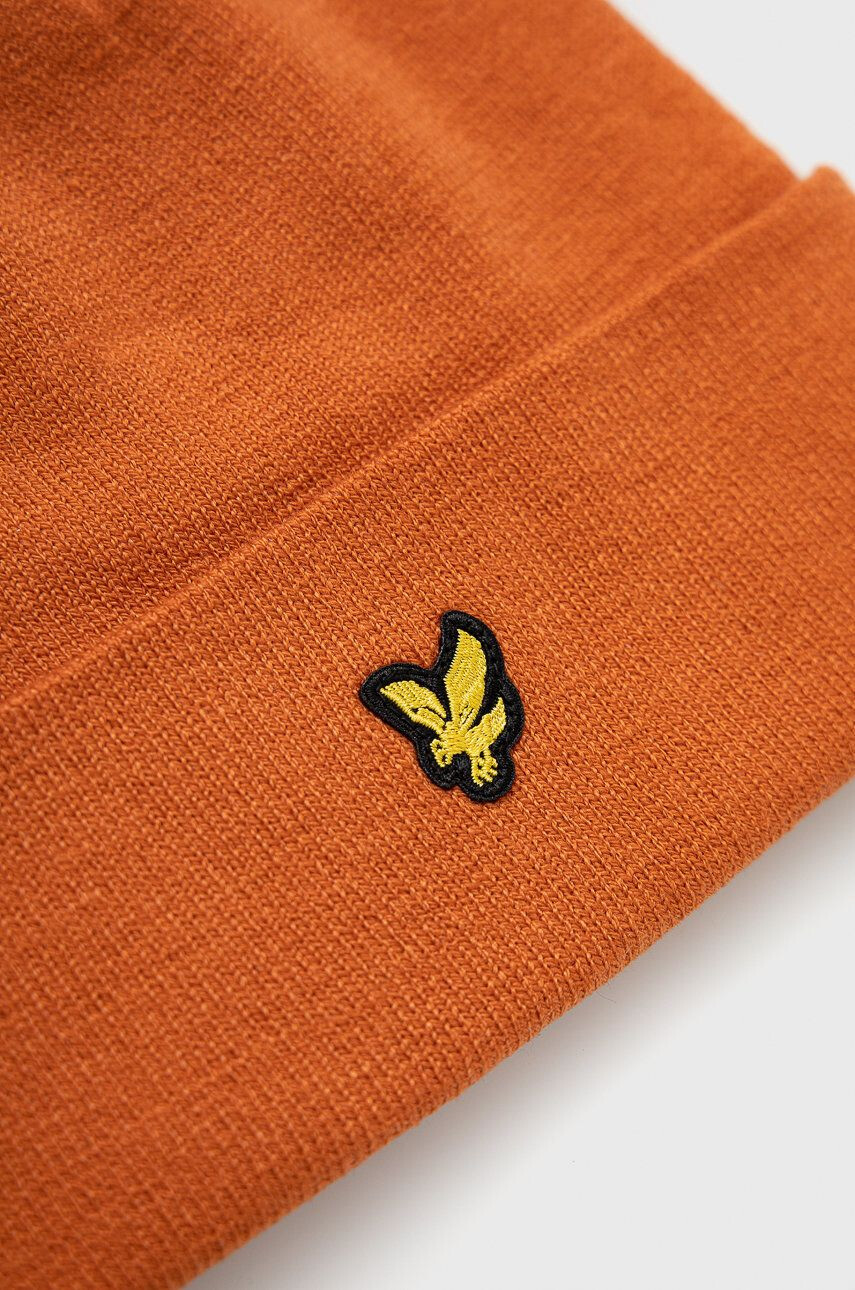 Lyle & Scott Kapa oranžna barva - Pepit.si