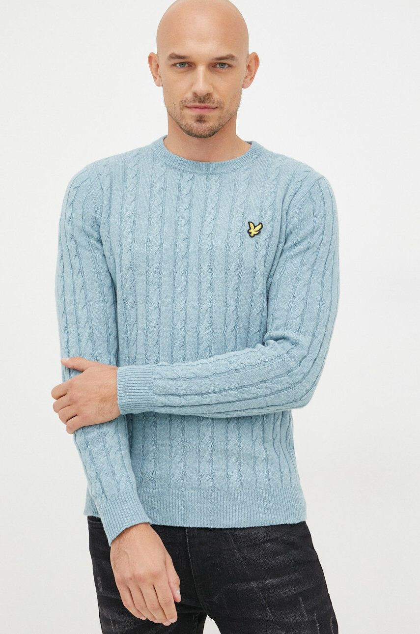 Lyle & Scott Pulover s primesjo volne moški - Pepit.si