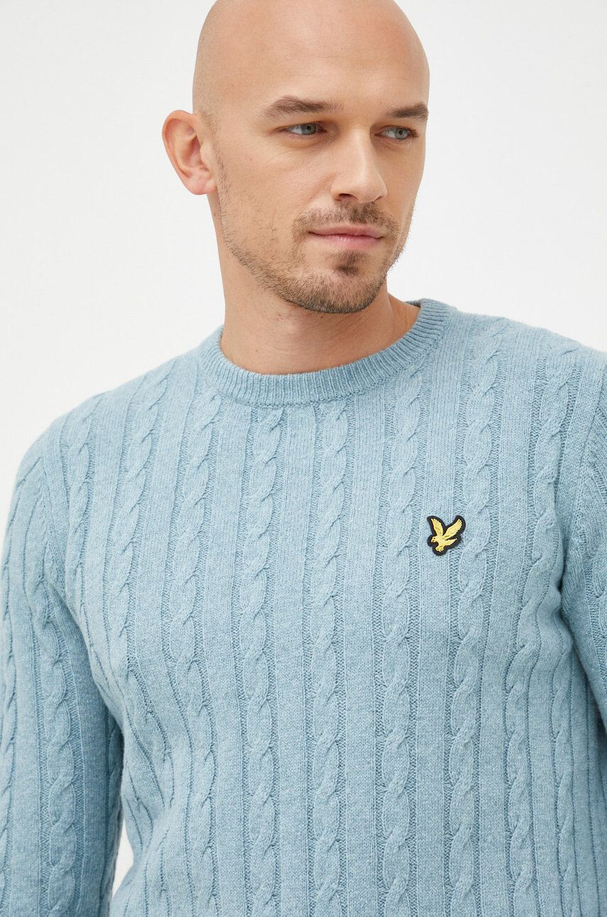 Lyle & Scott Pulover s primesjo volne moški - Pepit.si