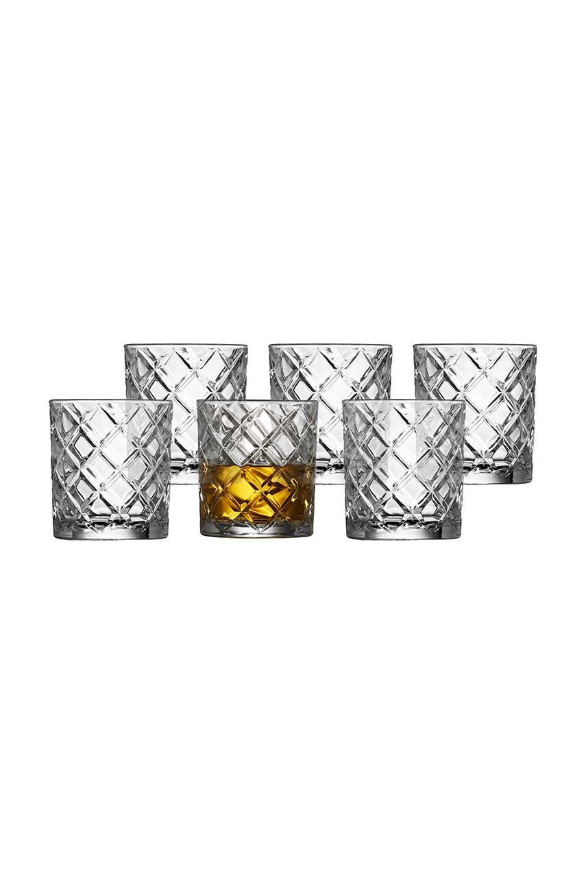 Lyngby Set kozarcev za viski Diamond 6-pack - Pepit.si