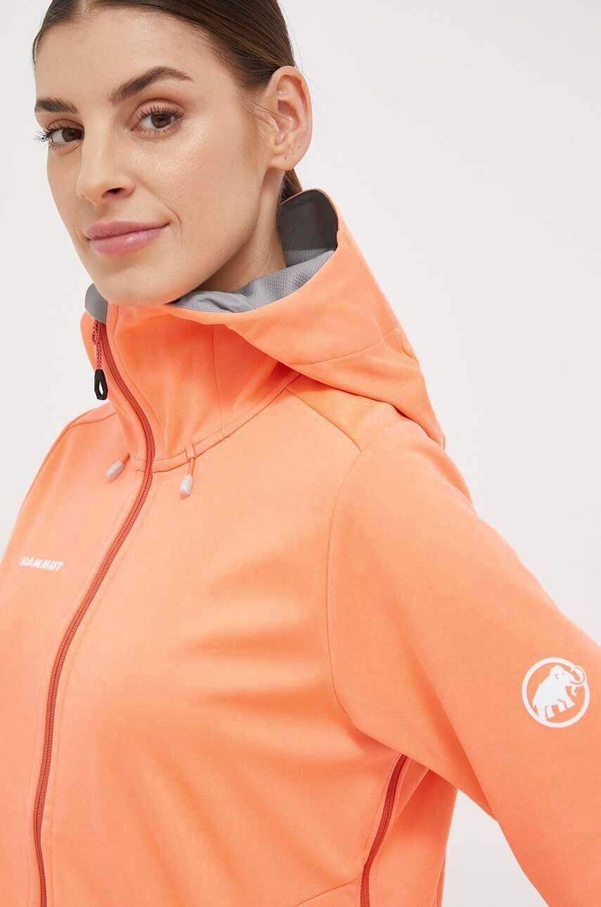 Mammut Outdoor jakna Ultimate VII SO oranžna barva - Pepit.si