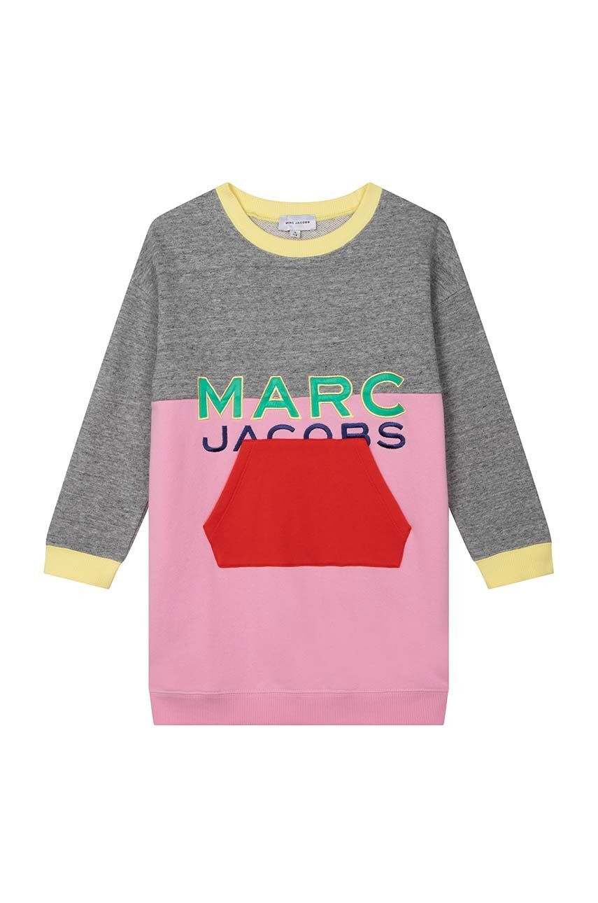 Marc Jacobs Otroška bombažna obleka - Pepit.si