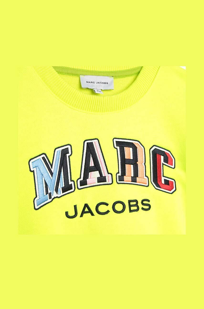 Marc Jacobs Otroška mikica zelena barva - Pepit.si