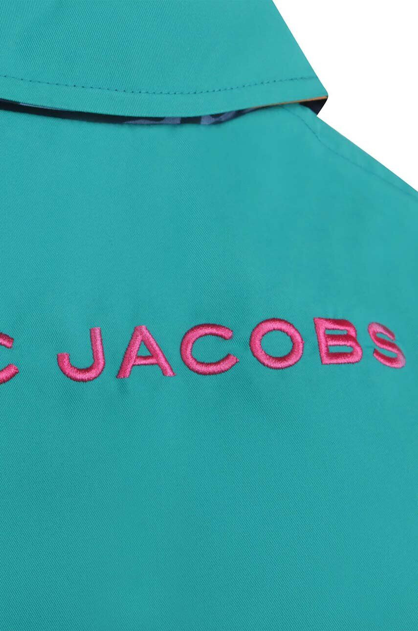 Marc Jacobs Otroški plašč zelena barva - Pepit.si