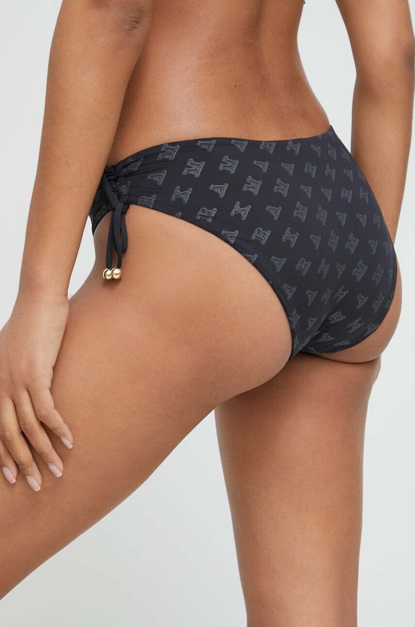 Max Mara Beachwear Spodnji del kopalk Max Mara črna barva - Pepit.si