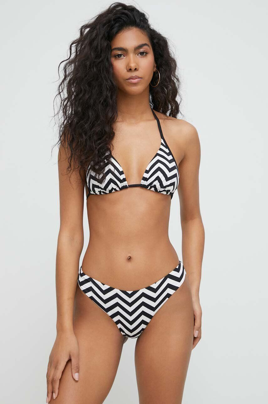 Max Mara Beachwear Zgornji del kopalk črna barva - Pepit.si