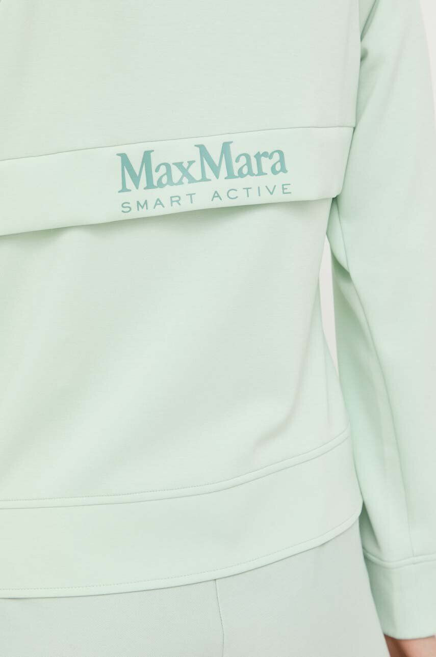 Max Mara Leisure Pulover ženska zelena barva - Pepit.si