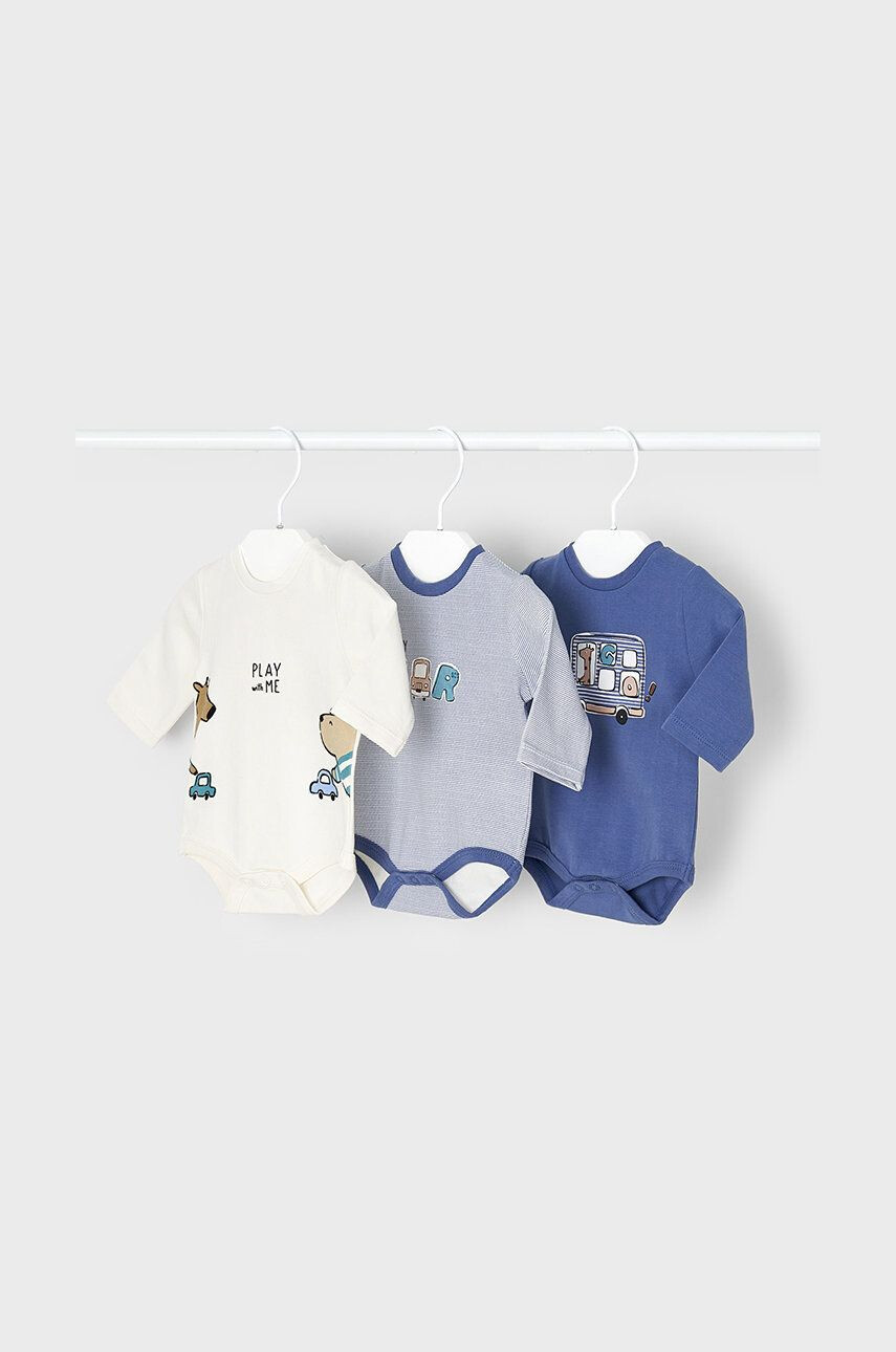 Mayoral Newborn body za dojenčka (3-pack) - Pepit.si