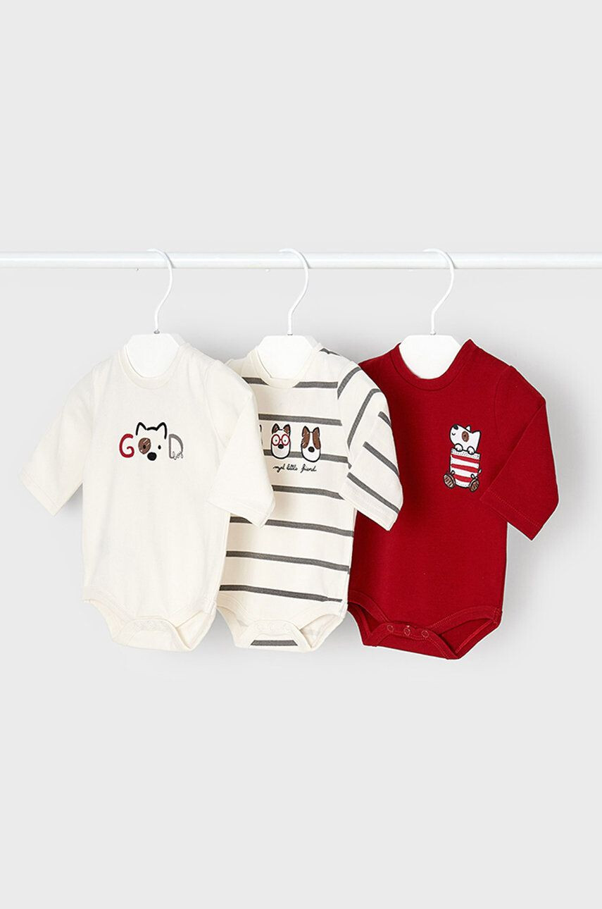 Mayoral Newborn body za dojenčka (3-pack) - Pepit.si