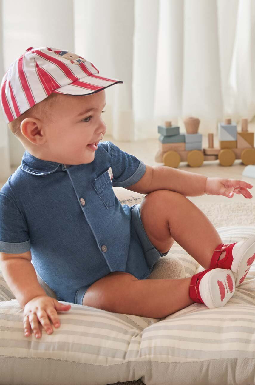 Mayoral Newborn Otroški bombažni romper - Pepit.si