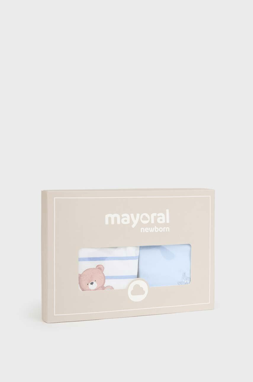 Mayoral Newborn Otroški pajac 2-pack - Pepit.si