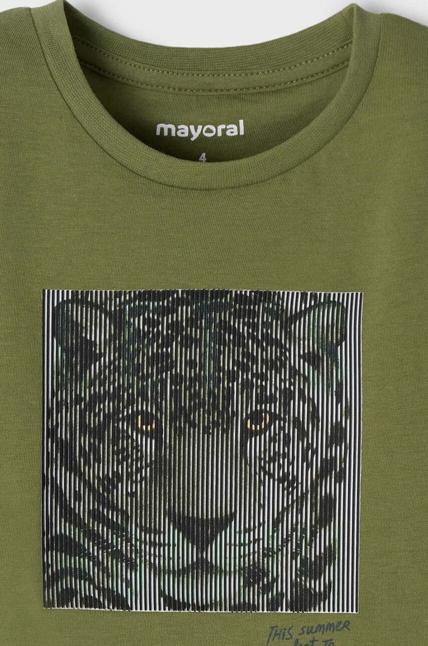 Mayoral Otroški bombažen t-shirt - Pepit.si