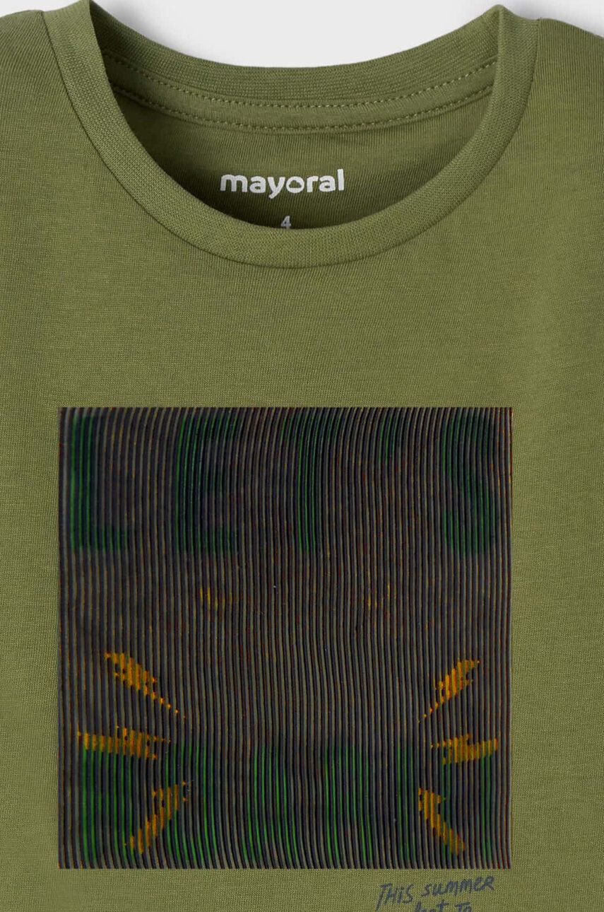 Mayoral Otroški bombažen t-shirt - Pepit.si