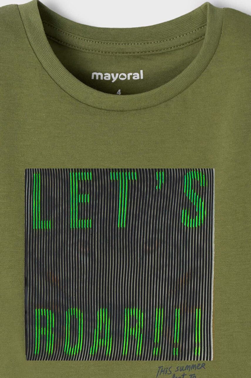 Mayoral Otroški bombažen t-shirt - Pepit.si