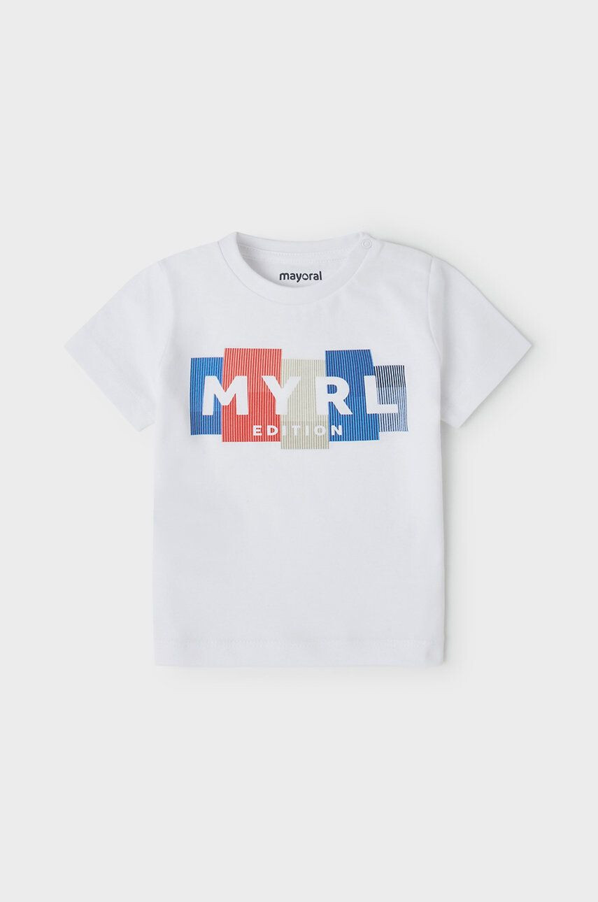 Mayoral Otroški bombažen t-shirt - Pepit.si