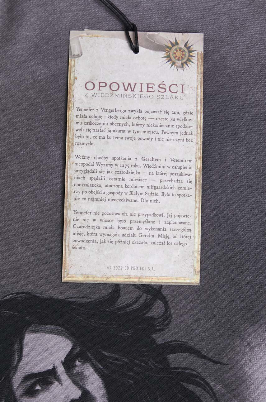 Medicine Bombažna kratka majica siva barva - Pepit.si