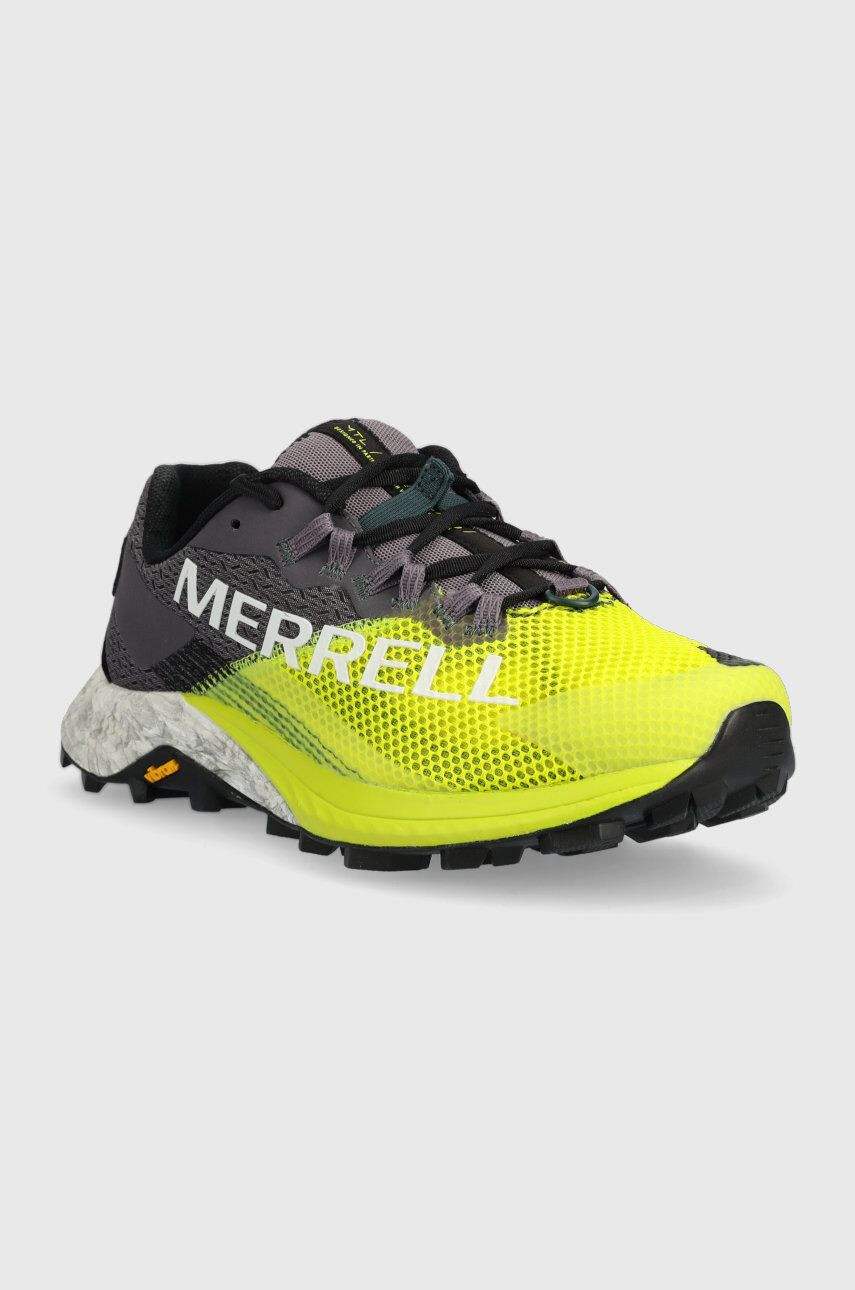 Merrell Čevlji mtl long sky 2 ženski zelena barva - Pepit.si