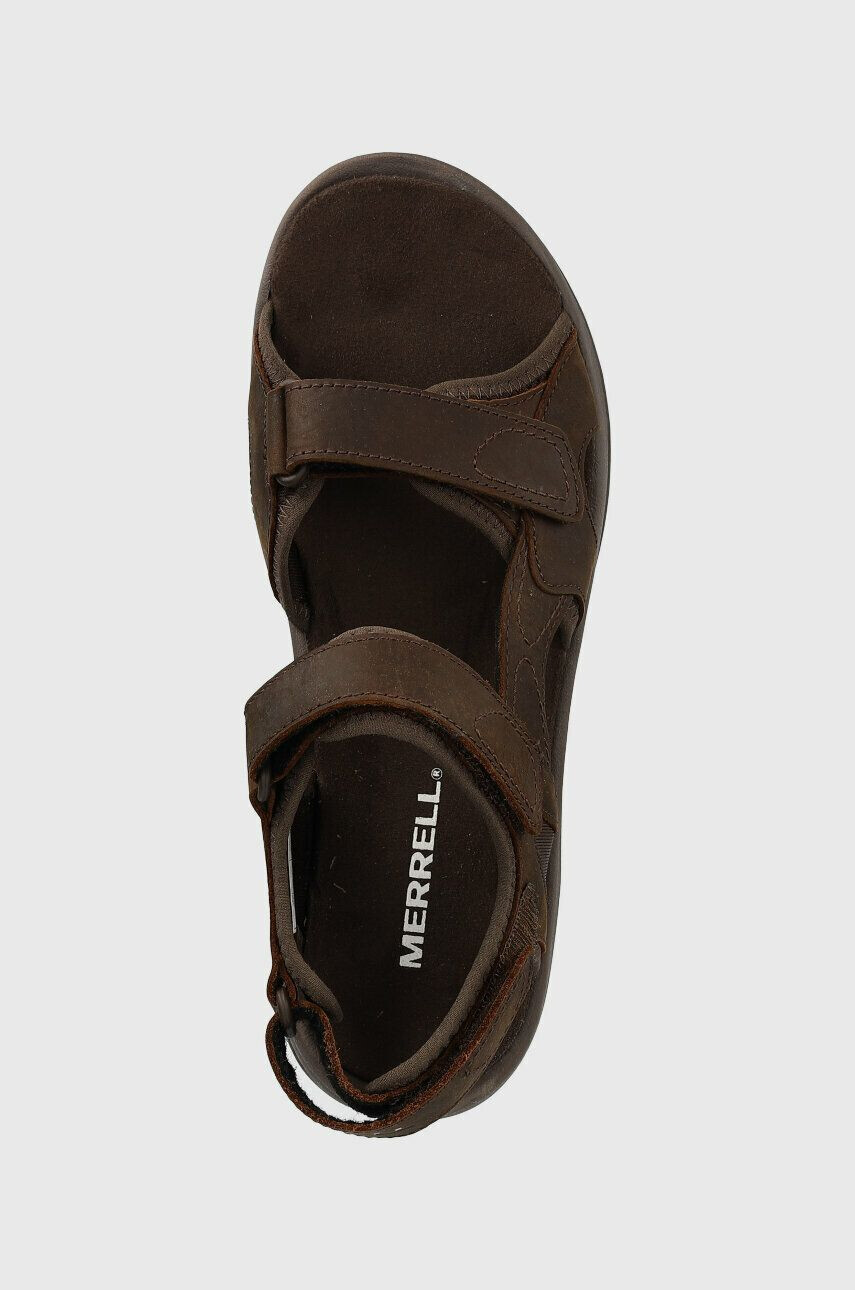 Merrell Sandali Sandspur 2 Convert moški rjava barva - Pepit.si