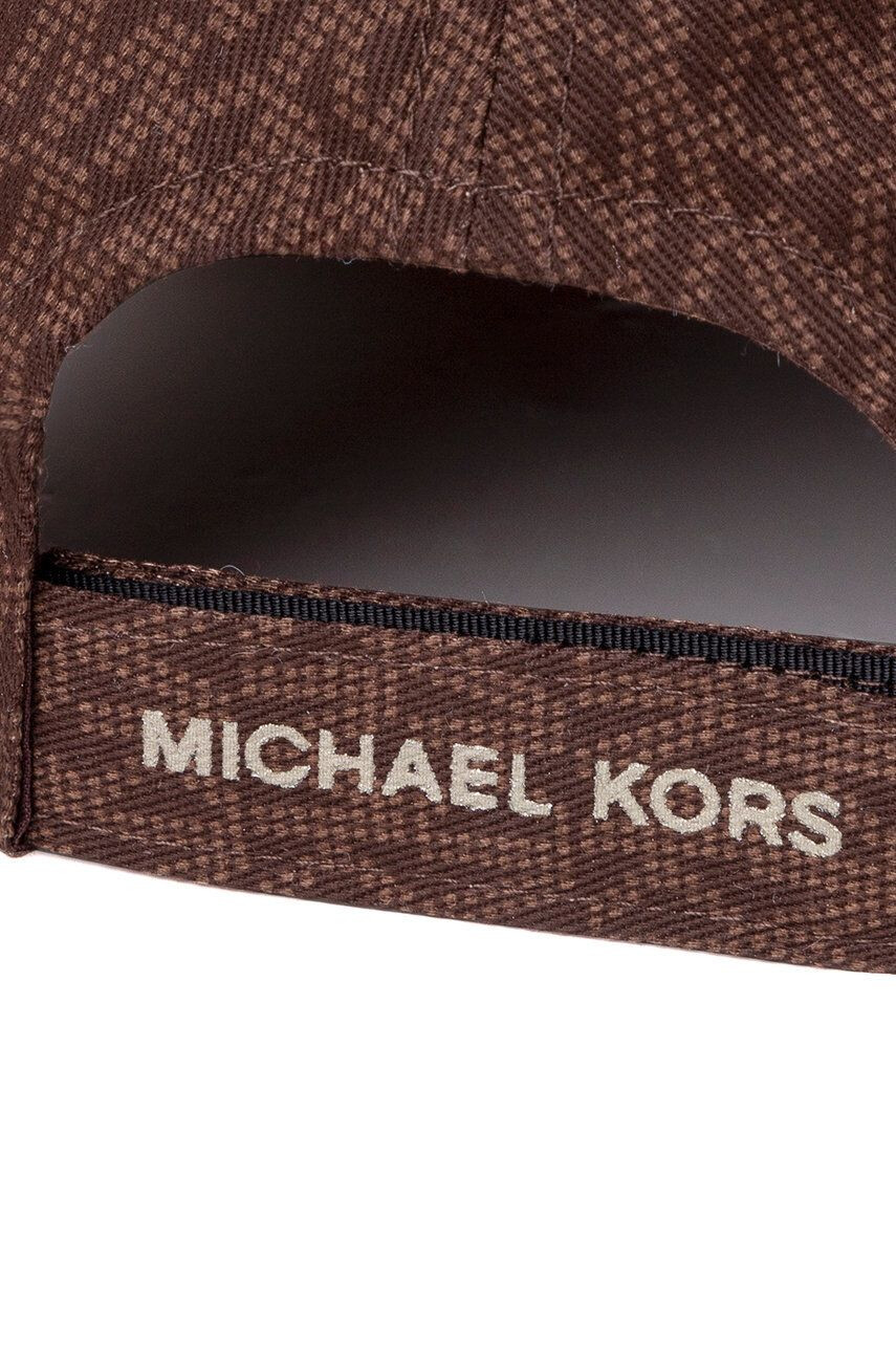 Michael Kors Otroška kapa rjava barva - Pepit.si