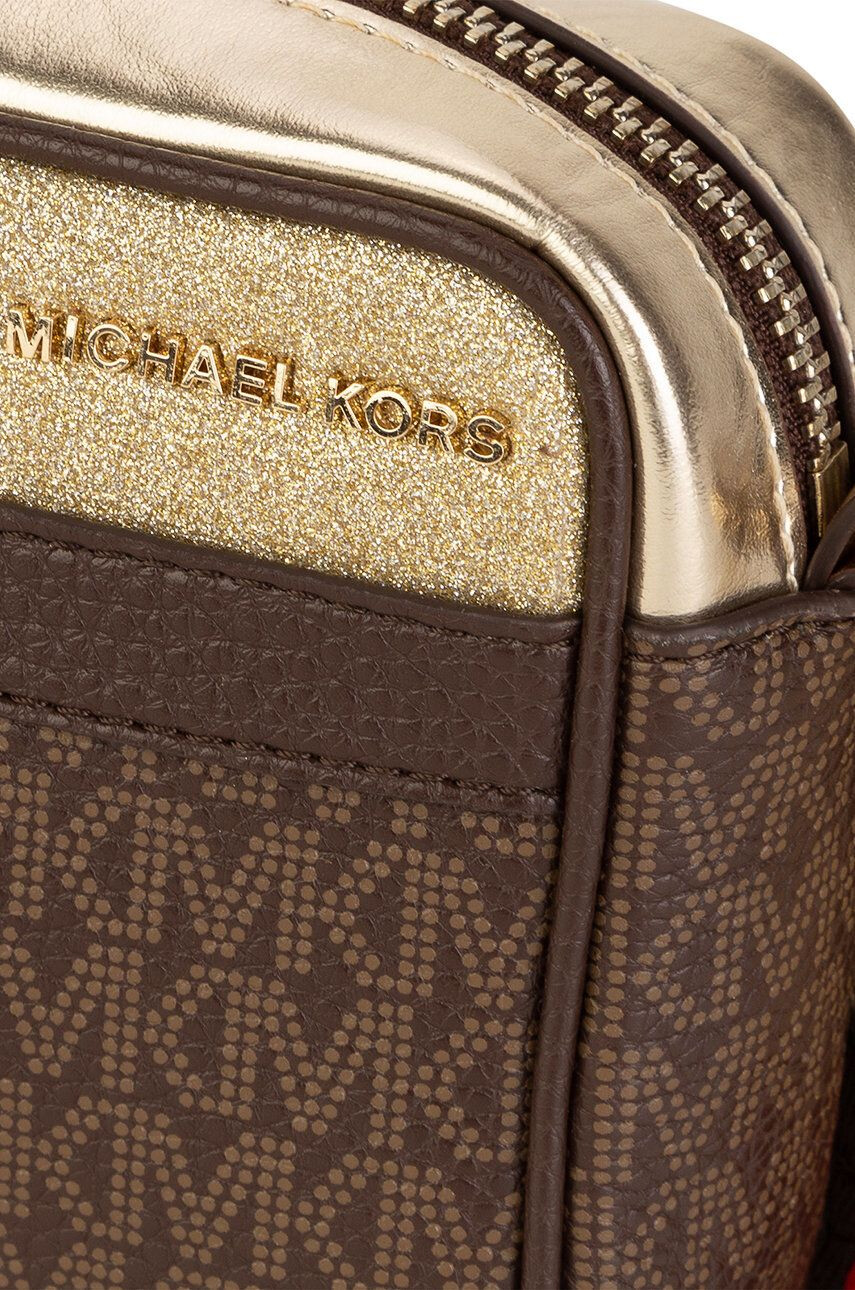 Michael Kors Otroška torbica rjava barva - Pepit.si