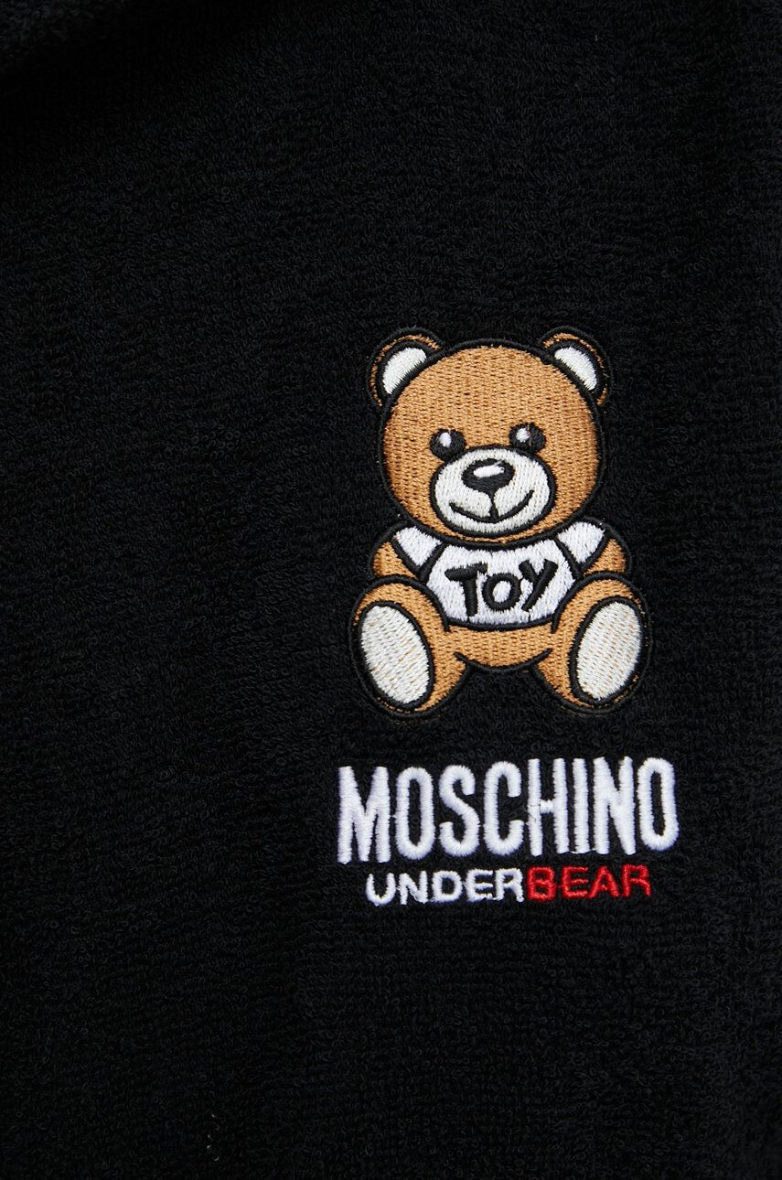 Moschino Underwear Bombažen kopalni plašč - Pepit.si