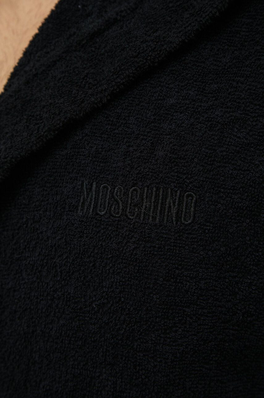 Moschino Underwear Bombažen kopalni plašč - Pepit.si