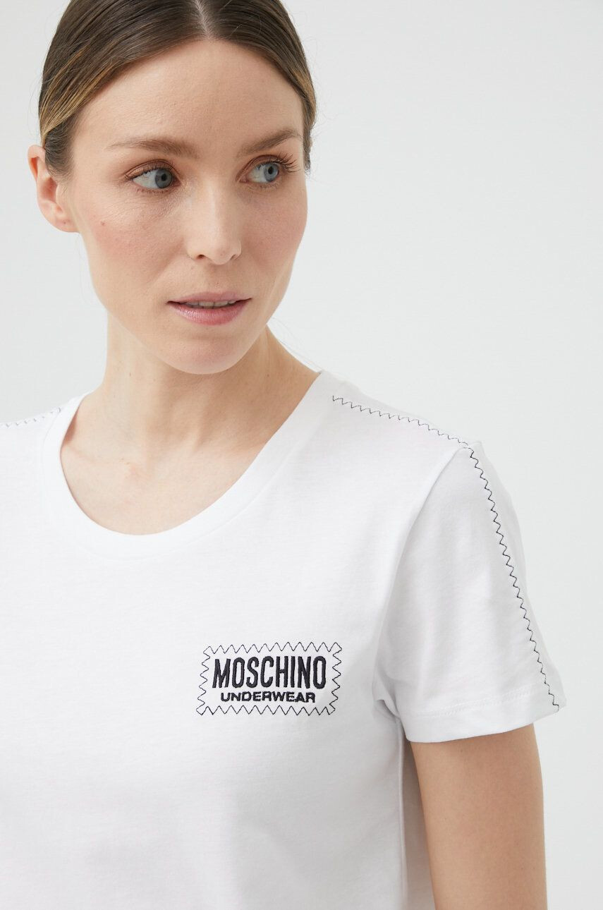 Moschino Underwear Bombažen pižama t-shirt - Pepit.si