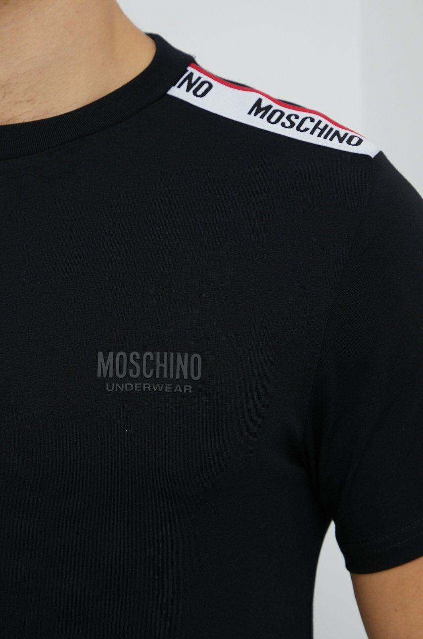 Moschino Underwear Bombažna kratka majica - Pepit.si