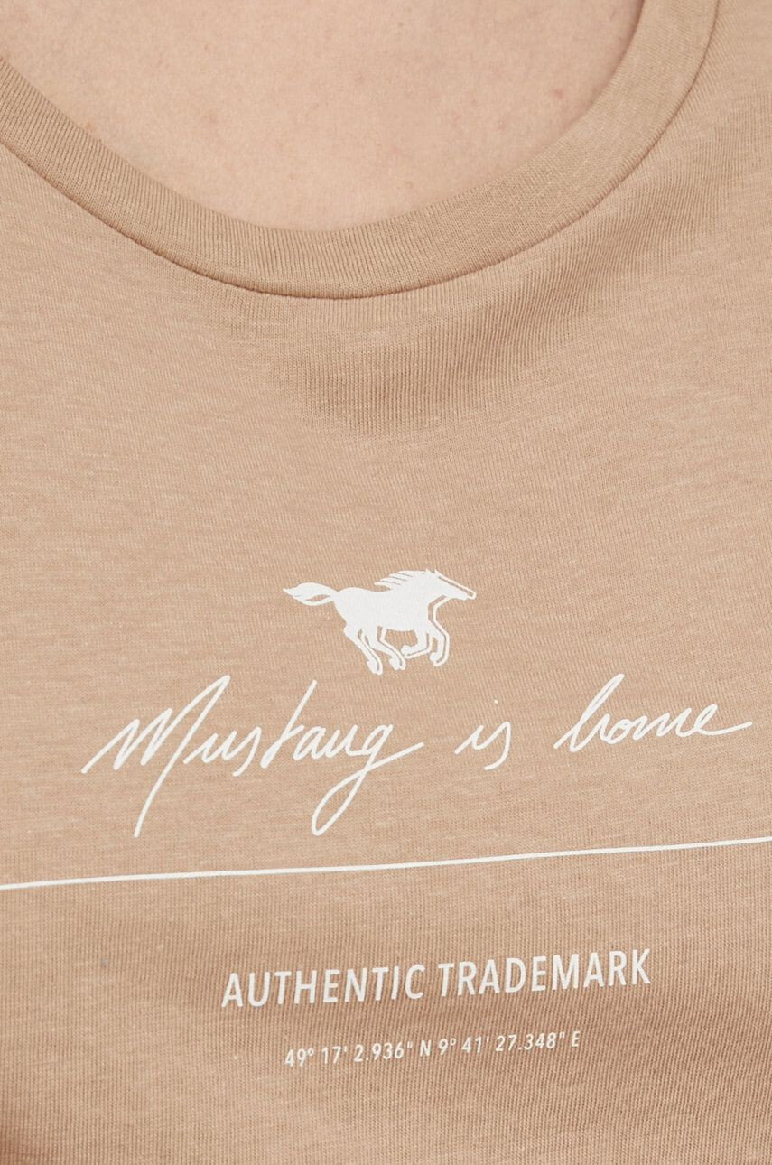 Mustang Bombažen t-shirt - Pepit.si