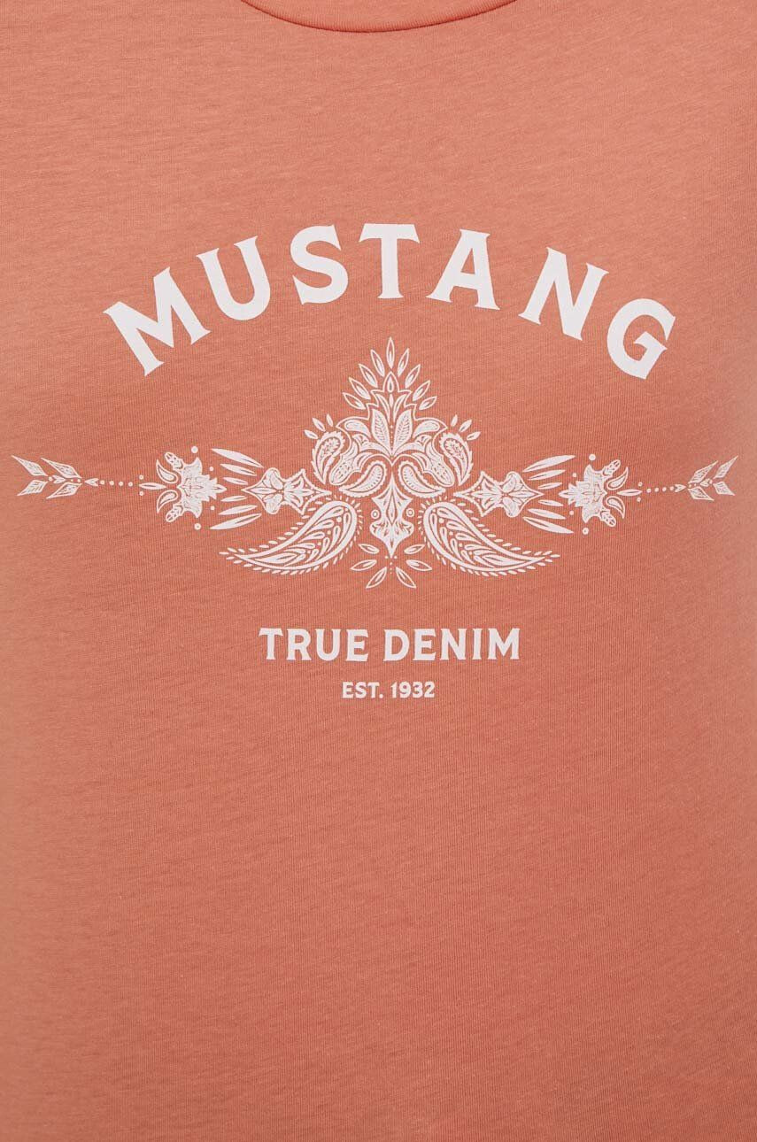 Mustang Bombažen t-shirt - Pepit.si