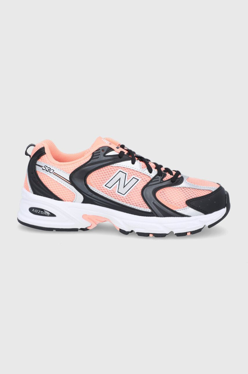 New Balance Čevlji oranžna barva - Pepit.si